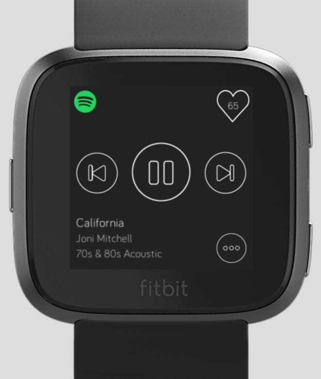 Fitbit spotify 2025 versa 2